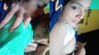 Wife Indian boobs sucking by her neighbor sex xxx