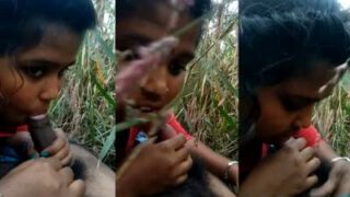 Bangla girl sucks dick on the farm in dehati sex