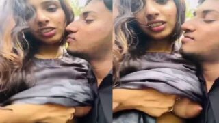 Malayali girl outdoor boobs sucking latest mms clip