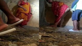Standing village bhabhi doggy style sex indian mms xxx