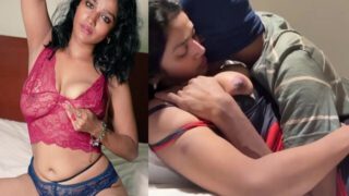 Actress Lavanya Manickam boob sucking xxx by masked man
