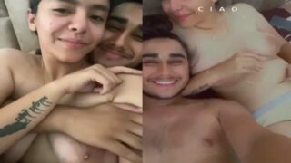 Punjabi big boobs girl foreplay sex in hotel room
