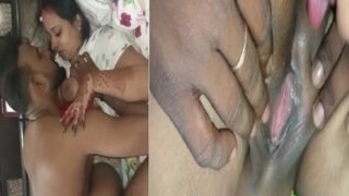 Desi couple romantic sex at home in missionary fuck