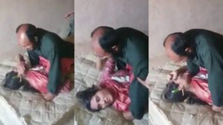 Bald tuition teacher fucked Rajasthani college girl sex