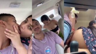 Horny Indian college girl anal sex in car went wrong