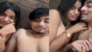 Shy girlfriend big boobs show romance xnxx